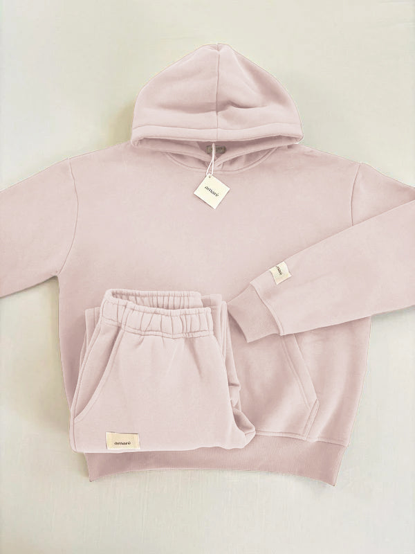 Damen Loungewear Set mit Hoodie &amp; Jogginghose | Weicher, warmer Freizeitanzug im Relaxed Fit für Alltag &amp; Zuhause