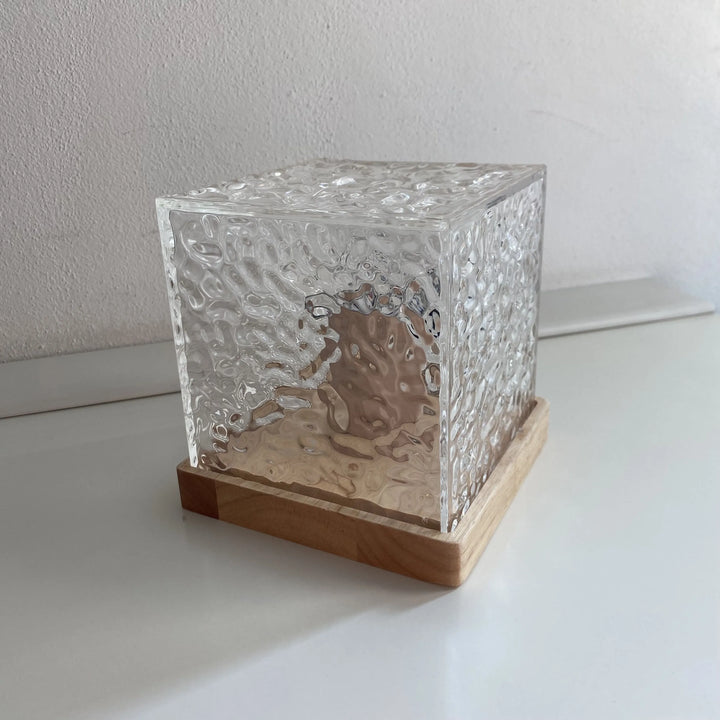 LED Cube | Stimmungsvolle RGB-Beleuchtung | Entspannendes Wasserwellendesign