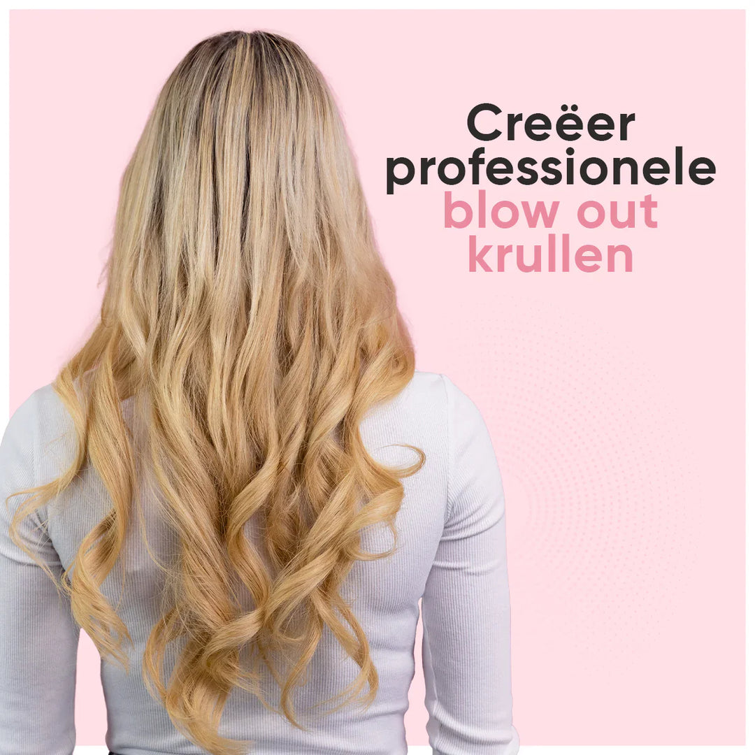 5-in-1 Warmluft Haarstyler mit Föhn-, Glätt- &amp; Lockenaufsätzen | Volumen, Glanz &amp; Anti-Frizz Stylinggerät für alle Haartypen