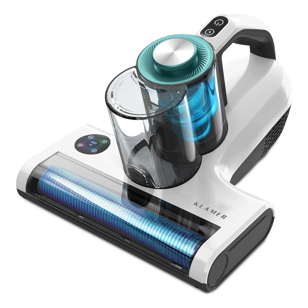 Milbenstaubsauger 450 Watt | Handstaubsauger mit 18.000 Pa, UV-Funktion und HEPA-Filter