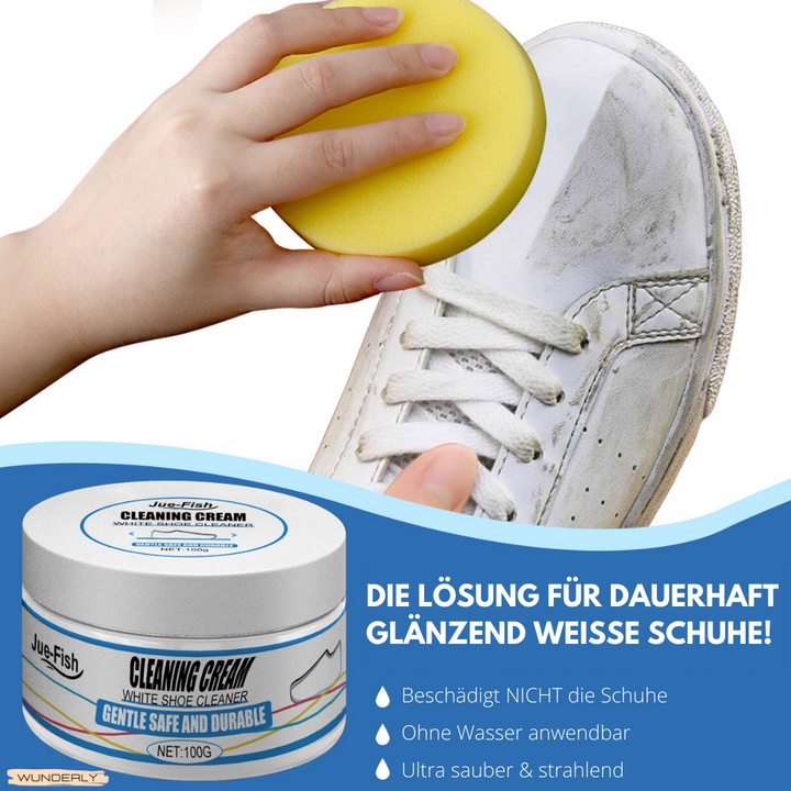 Sneaker cleaner for white &amp; color | Deep cleaning against dirt &amp; yellowing | Gentle formula, with applicator
