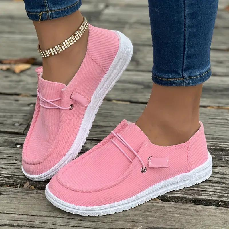 Damen Slip-On Schuhe | Bequeme Freizeitschuhe zum Hineinschlüpfen für Alltag, Büro, Reisen &amp; Freizeit