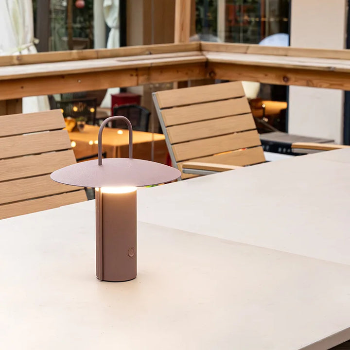 TerraBeam™ Die perfekte Lampe für den Garten! USB wiederaufladbar + 3 Farben &amp; 3-stufig dimmbar