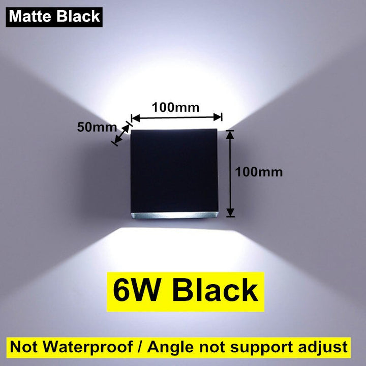HelleNacht™ Lampada da parete LED premium | Impermeabile IP65 | Sensore di movimento | Luce calda up &amp; down