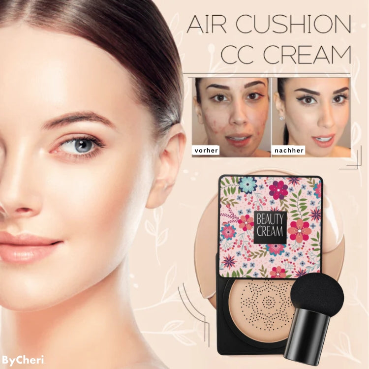 Air Cushion Foundation 2-piece set (1+1 free) | Color-adapting for natural complexion | 18h hold, waterproof + brush
