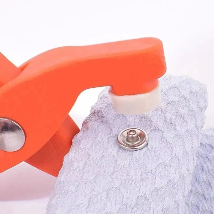 Druckknopf-Set mit Zange | Edelstahl-Druckknöpfe 9,5 mm für Kleidung, Näharbeiten und DIY-Reparaturen