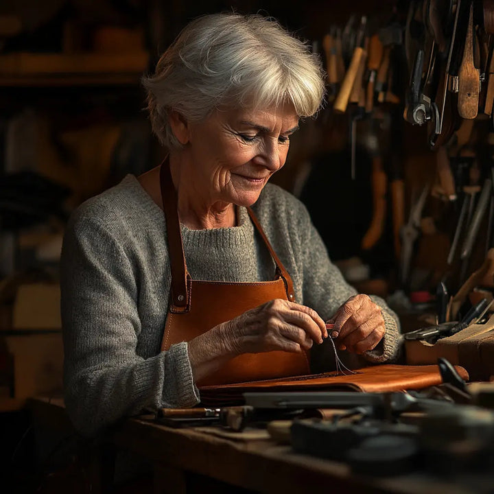 Damen Umhängetasche | Vintage-Handtasche mit mehreren Innenfächern und verstellbarem Schulterriemen