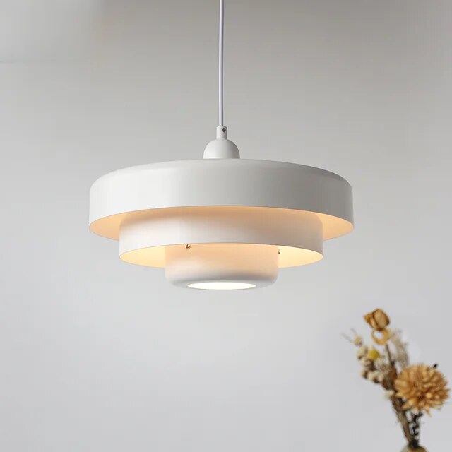 Pendelleuchte aus Eisen im Retro-Design | Verstellbare Hängelampe mit E26/E27-Fassung | Statement-Leuchte