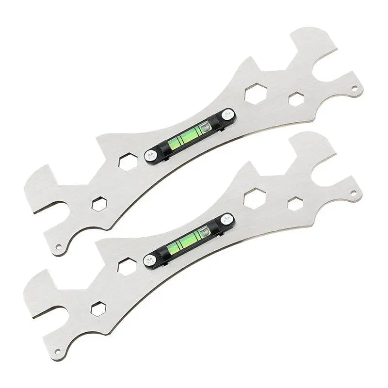 Multifunctional Angle Wrench | Stainless steel | For faucet nuts &amp; tight spaces | Anti-slip design