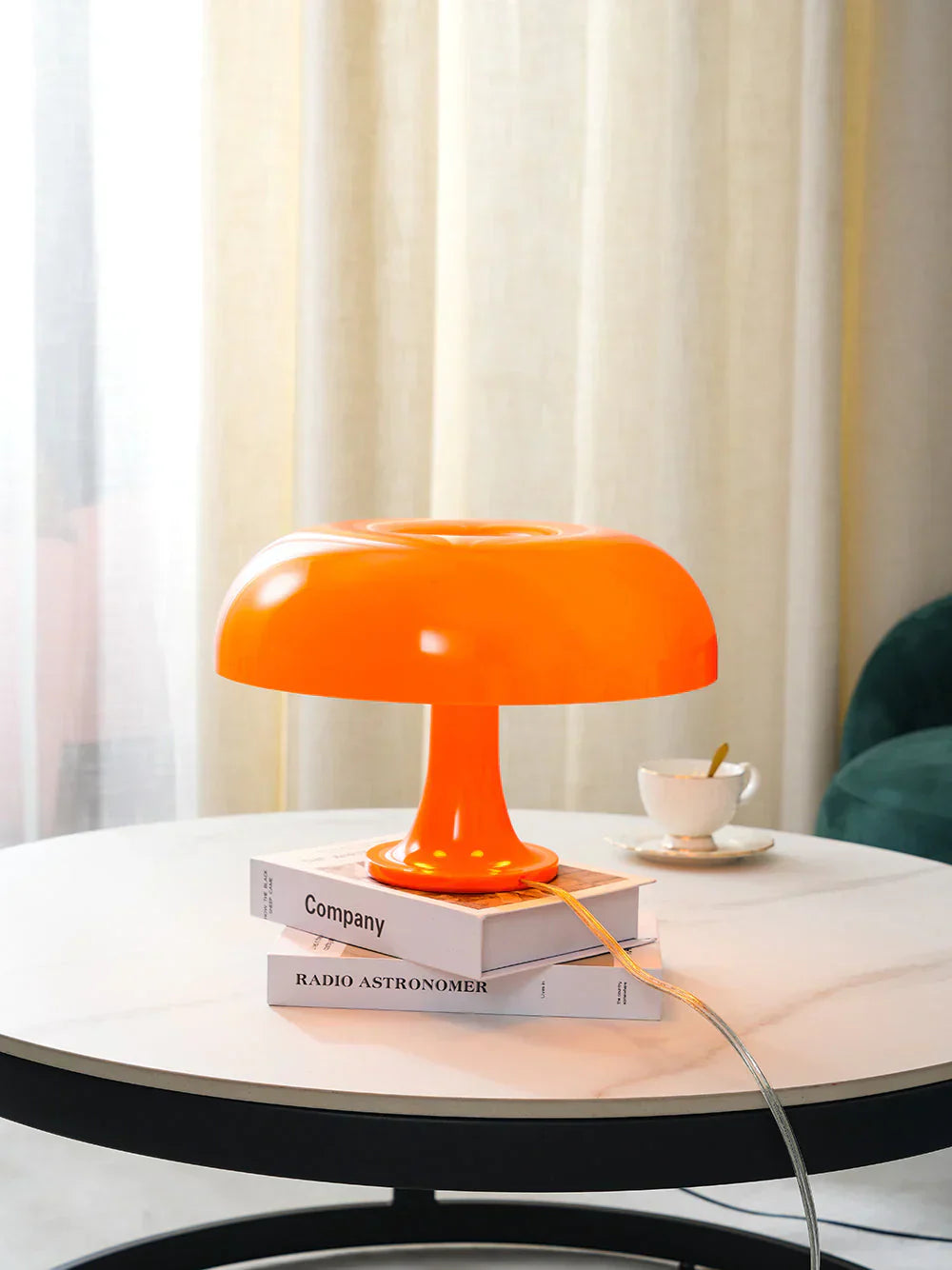 Lampe de table LED en acrylique | Dimmable pour salon et bureau | Design élégant, 90–260V, 223×320 mm