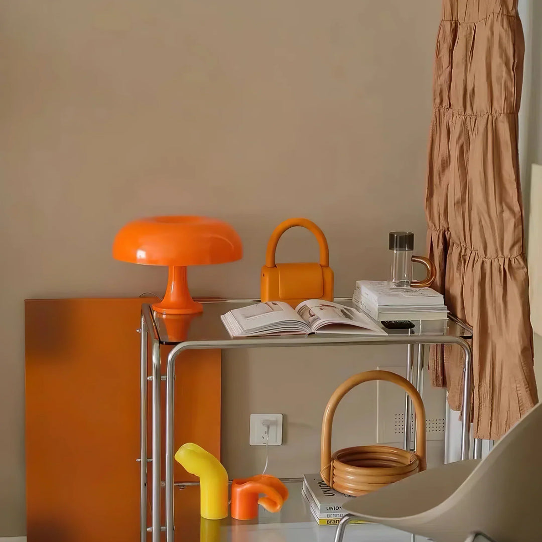 Lampe de table LED en acrylique | Dimmable pour salon et bureau | Design élégant, 90–260V, 223×320 mm