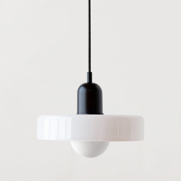 Suspension en métal et verre avec effet vitrail | Ø25/Ø35 cm, douille G9 | Suspension réglable | Aspect cristal