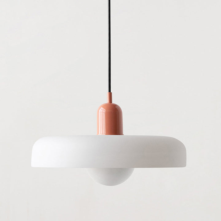 Suspension en métal et verre avec effet vitrail | Ø25/Ø35 cm, douille G9 | Suspension réglable | Aspect cristal