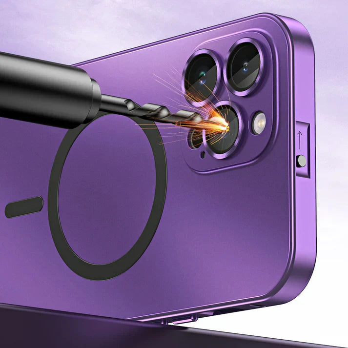 iPhone Hülle | Stoßfester MagSafe-Schutz | Dünnes &amp; leichtes Case kompatibel mit iPhone 12–16 Pro Max