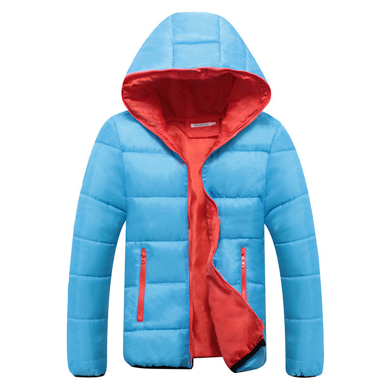 Damen wattierte Steppjacke mit Kapuze | Leichte Winterjacke mit winddichter Außenseite, warmer Fütterung und verdeckten Verschlüssen