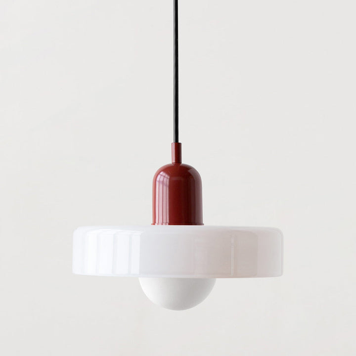 Suspension en métal et verre avec effet vitrail | Ø25/Ø35 cm, douille G9 | Suspension réglable | Aspect cristal