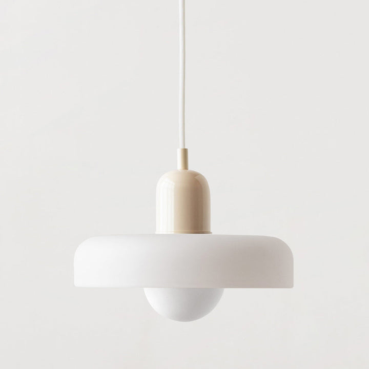 Suspension en métal et verre avec effet vitrail | Ø25/Ø35 cm, douille G9 | Suspension réglable | Aspect cristal