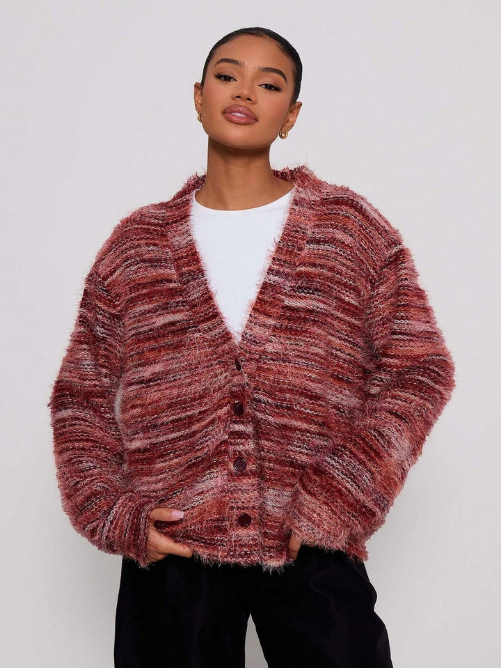Damen Oversized Strickpullover mit schulterfreiem Ausschnitt | Lockerer Langarmpullover mit Rippenstrick und weicher Strickstruktur