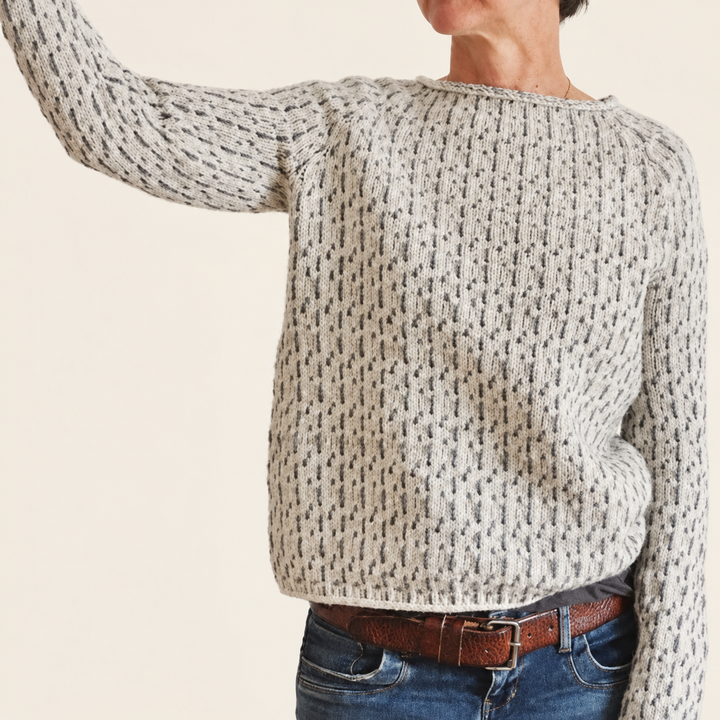 Damen Strickpullover mit lockerer Passform | Bequemer Pullover mit dezenter Strickstruktur für Alltag, Büro und Freizeit