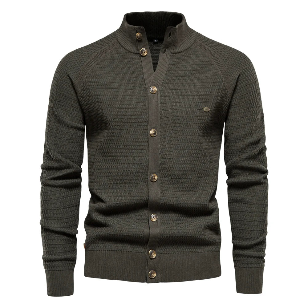 Damen Strickjacke mit Zopfmuster | Warmer Cardigan mit weichem, dichtem Strick und klassischem Design für Herbst und Winter