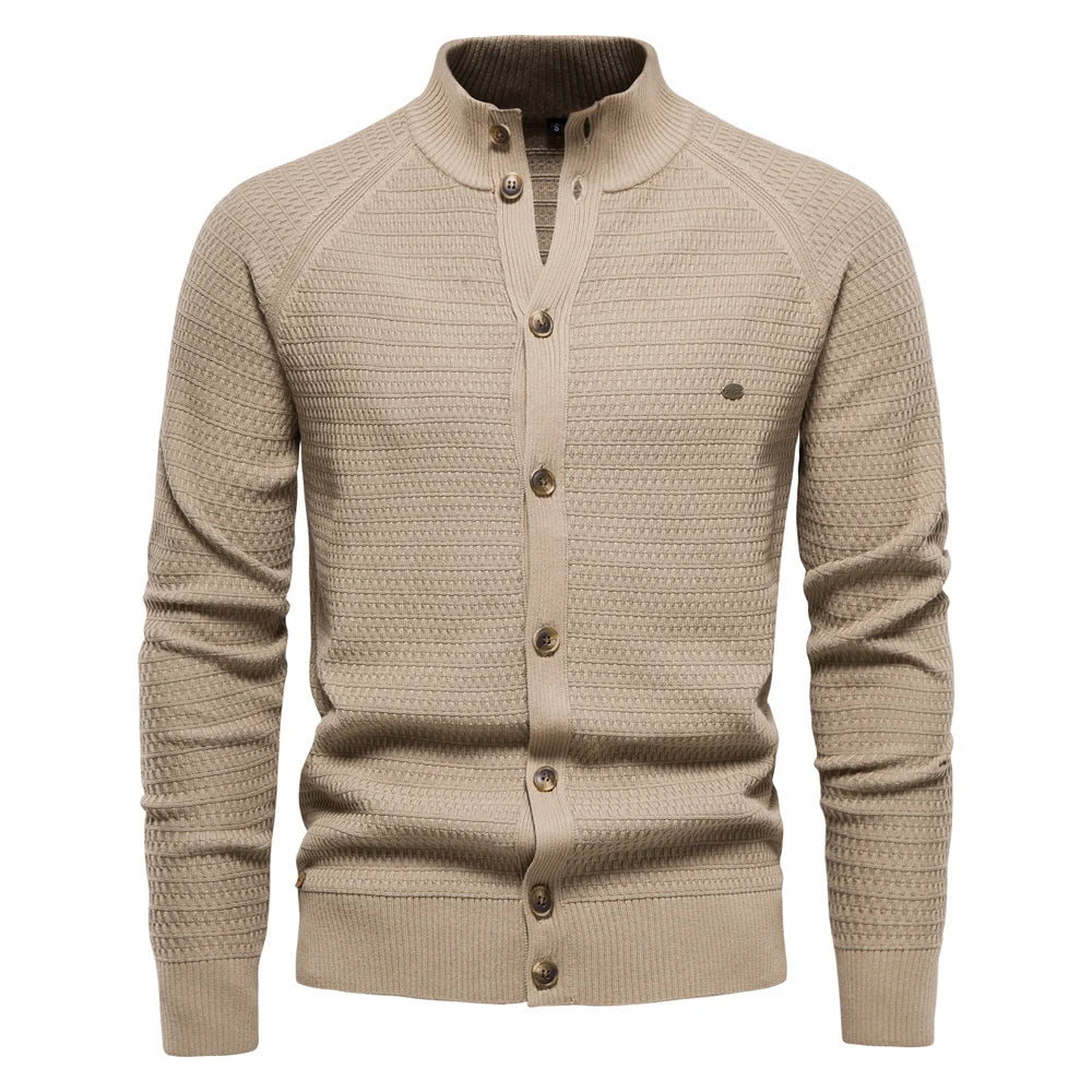 Damen Strickjacke mit Zopfmuster | Warmer Cardigan mit weichem, dichtem Strick und klassischem Design für Herbst und Winter
