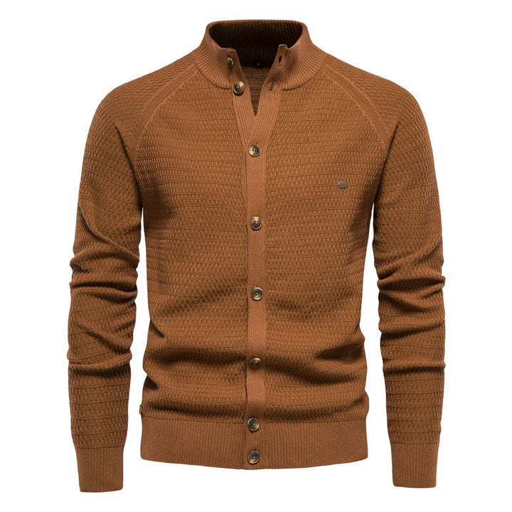 Damen Strickjacke mit Zopfmuster | Warmer Cardigan mit weichem, dichtem Strick und klassischem Design für Herbst und Winter