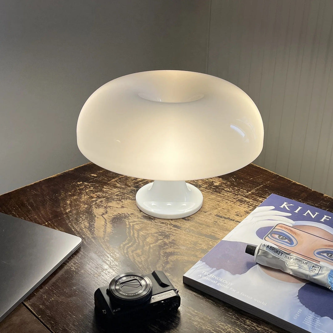 Lampe de table LED en acrylique | Dimmable pour salon et bureau | Design élégant, 90–260V, 223×320 mm