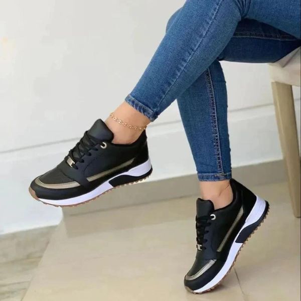 Orthopedic sports shoes with cushioning | stable support with 5 cm heel | for wide &amp; narrow feet, comfortable for everyday