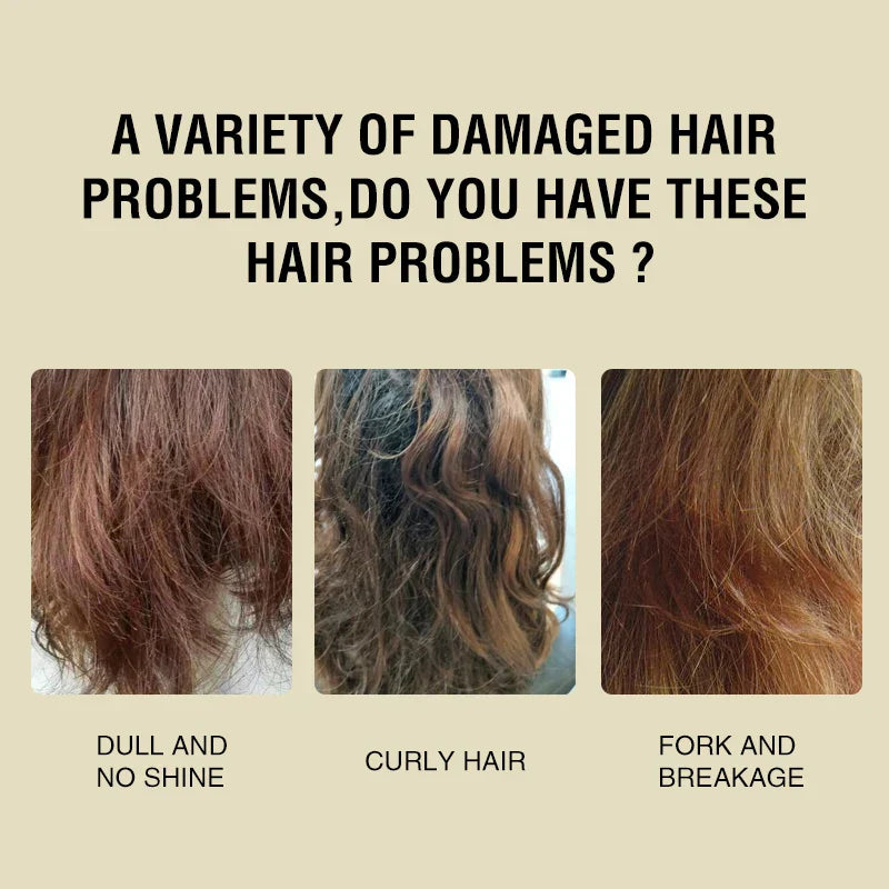 Intensive Haarpflege Kur für trockenes &amp; geschädigtes Haar | Glanz &amp; Reparatur Haarkur | Stärkende Pflege für alle Haartypen