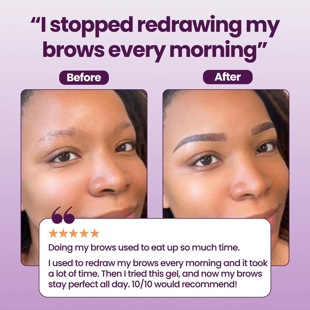 2+2 Free | Eyebrow Tattoo Gel | Easy to apply &amp; peel off | Semi-permanent up to 3 days | Natural look, long-lasting