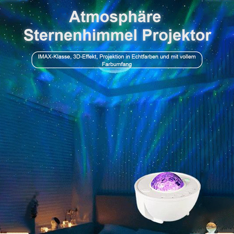 Sternenhimmel Projektor | Atmosphärische Lichtprojektion für Schlafzimmer und Kinderzimmer, als Geschenk für besondere Anlässe