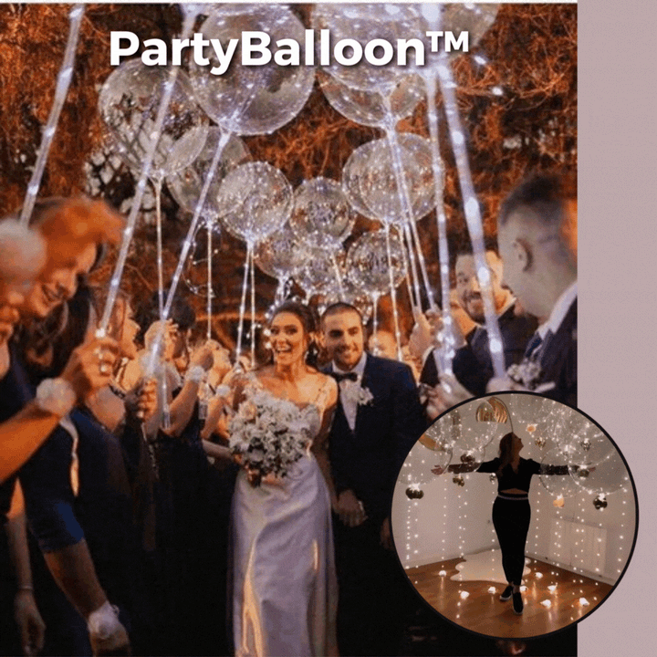 HelleBlasen™ Wiederverwendbare LED-Ballons