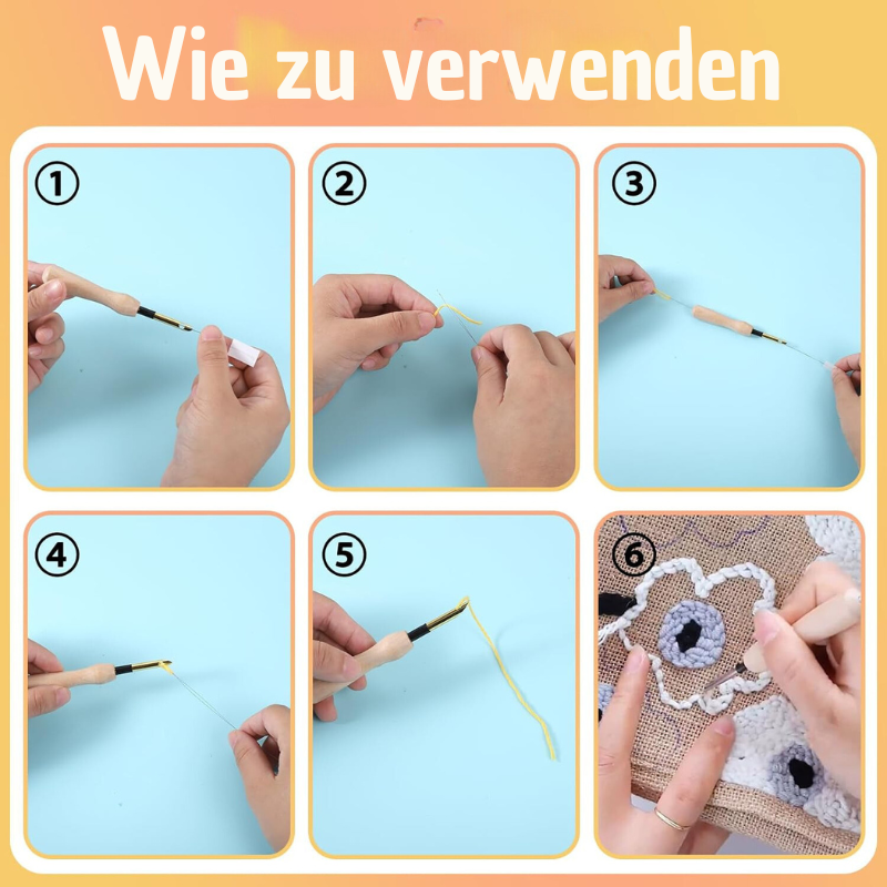 Embroidery Needle Set for Handcraft &amp; Sewing | Precise Stitches &amp; Easy Threading | Ideal for Beginners &amp; Pros, Versatile Use