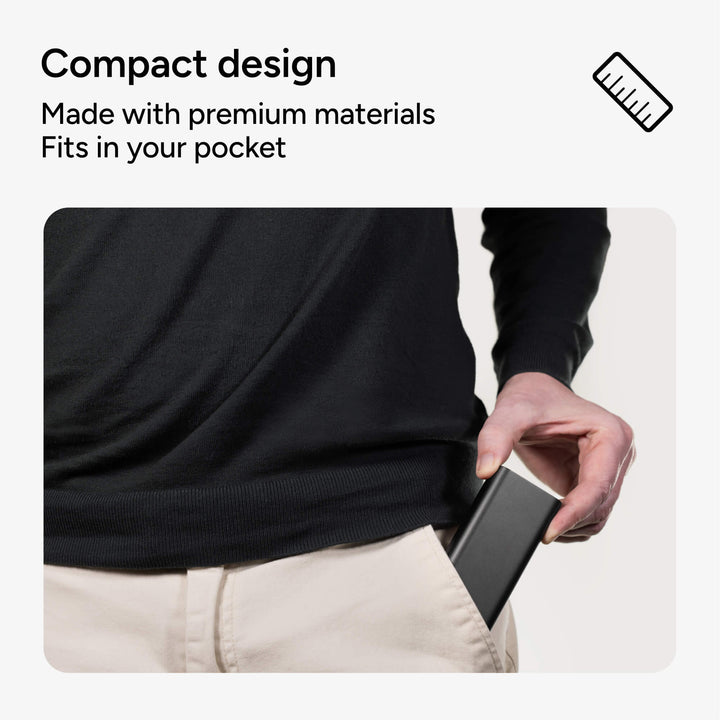 Powerbank 10000 mAh | Kompakte Schnelllade-Powerbank mit Dual USB-C