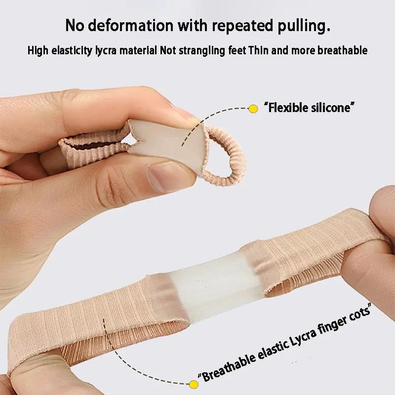 Premium Toe Separator | Elastic separators for bunions &amp; misalignments | Nylon &amp; SEBS