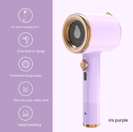 Portable steam iron for clothes | Wet &amp; dry steam | Fast heating, compact for travel &amp; home