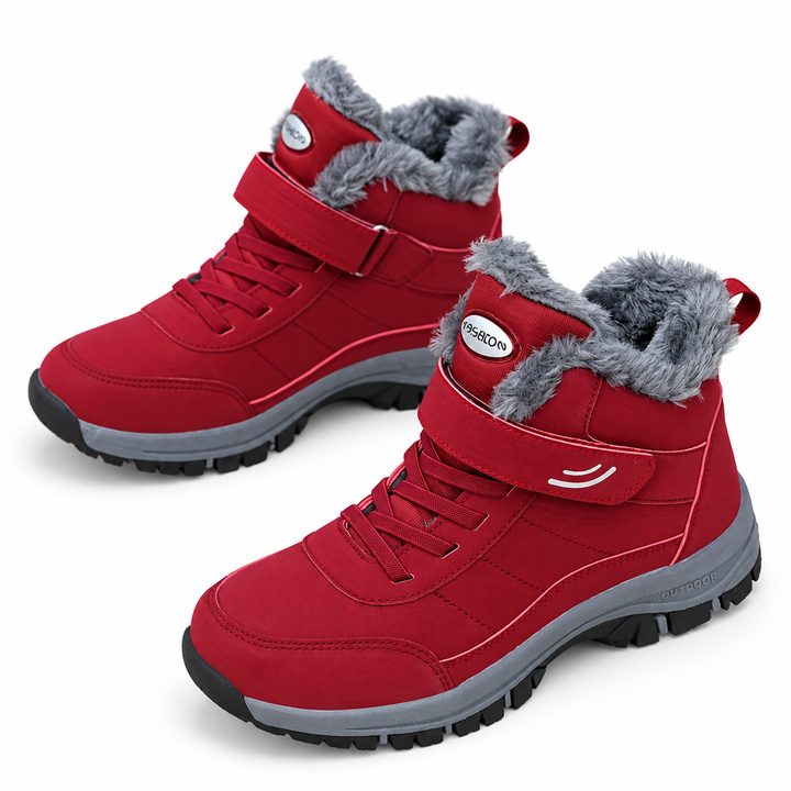 Damen Winterstiefel | Gefütterte Stiefel mit wärmendem Innenfutter, robuster Sohle und bequemer Passform für Winter und Schnee