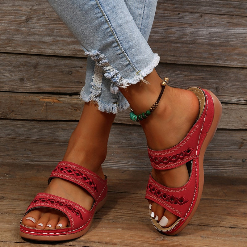 Heidi | Padded orthopedic sandals