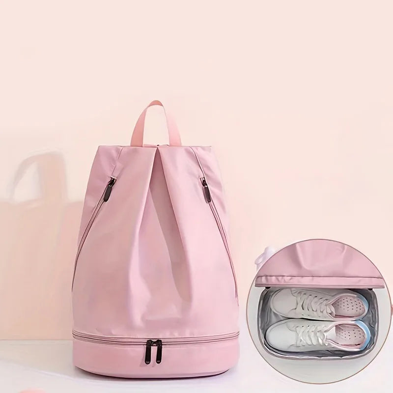 Sport Rucksack wasserabweisend | Fitnessrucksack mit Nass-Trocken-Fach &amp; 20–35 L Stauraum für Sport, Schwimmen &amp; Reisen