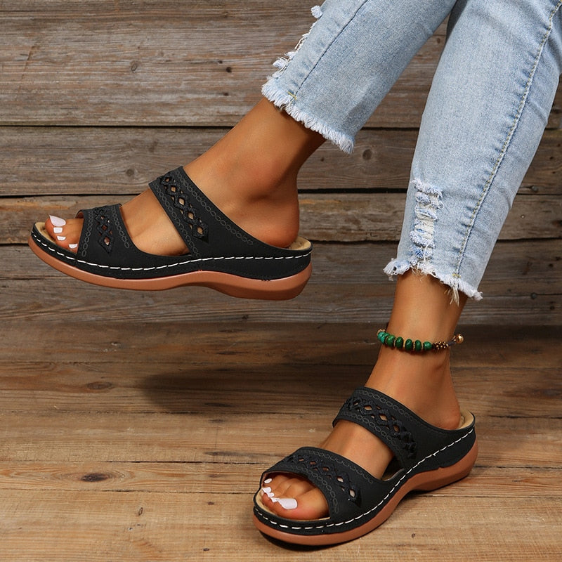 Heidi | Padded orthopedic sandals