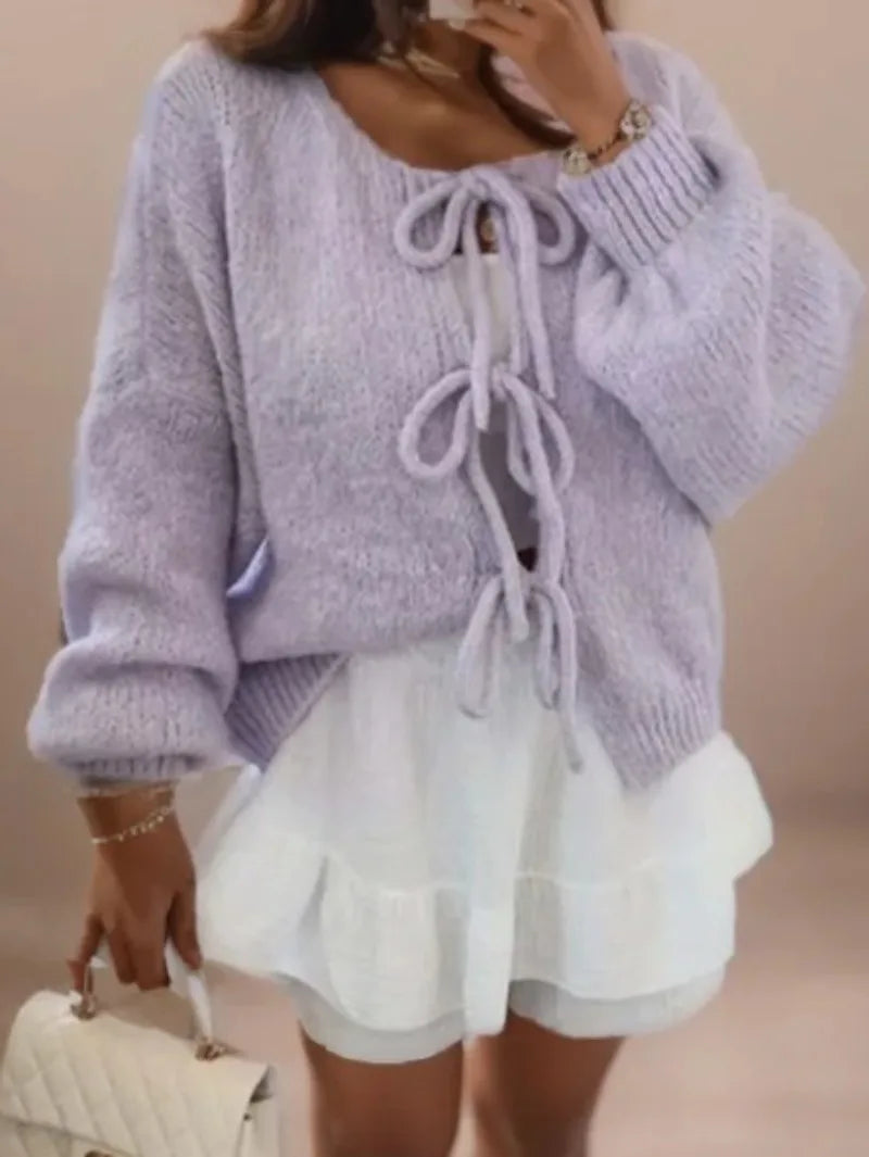 Leila™ Zeitloser Cardigan-Charme