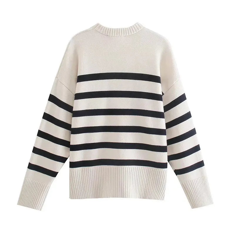 Alisa | Gestreifte Pullover
