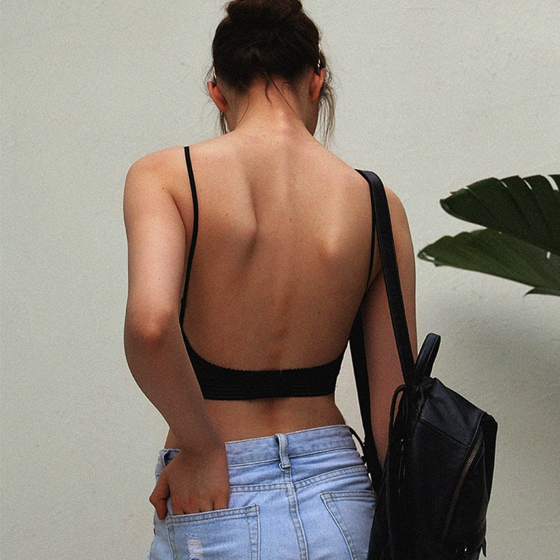 Soutien-gorge push-up sans bretelles en dentelle à pois | Rembourrage léger et maintien sûr | Doux, confortable et adapté à l&