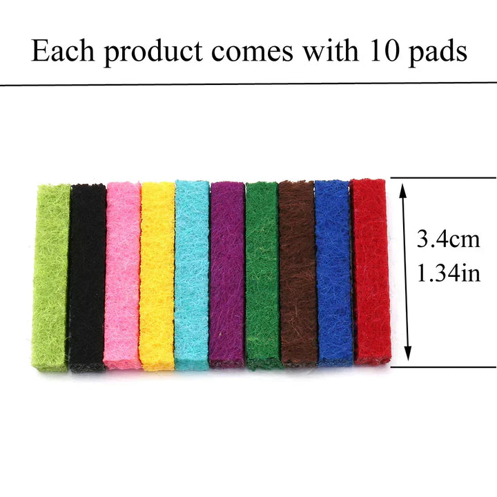 1+1 Gratis | Damen Duft Halskette mit Anhänger | Edelstahl hypoallergen | Mit Duft-Pads | 60 cm verstellbar