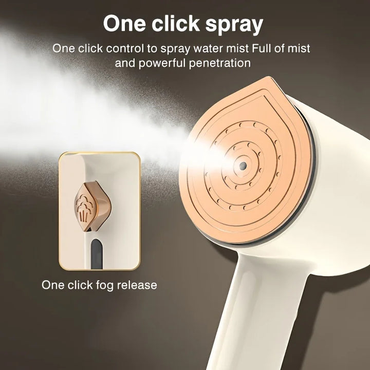 Portable steam iron for clothes | Wet &amp; dry steam | Fast heating, compact for travel &amp; home