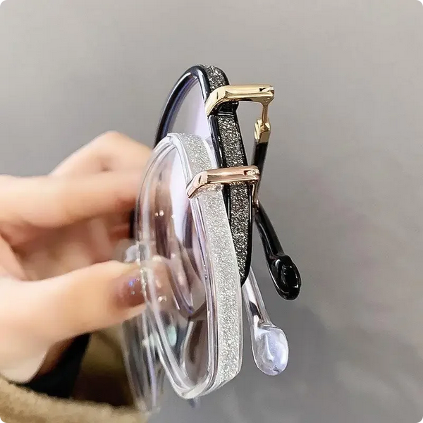 Damen Lesebrille mit leichtem Rahmen | Komfortable Lesehilfe mit Nasenpads und robusten Scharnieren