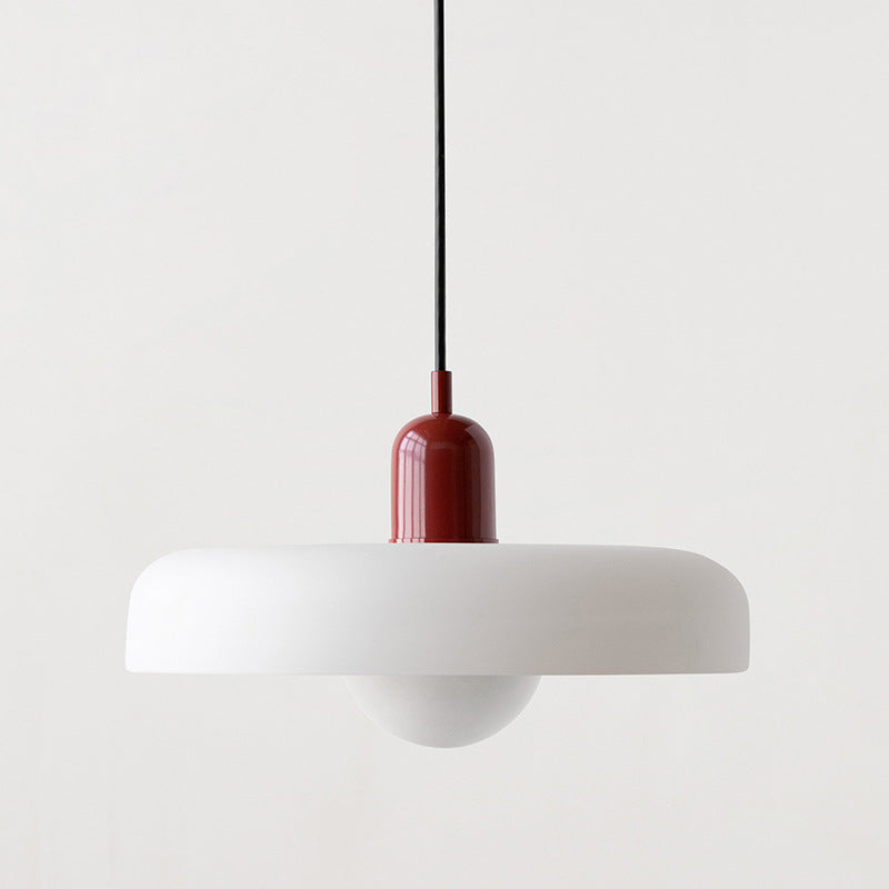 Suspension en métal et verre avec effet vitrail | Ø25/Ø35 cm, douille G9 | Suspension réglable | Aspect cristal