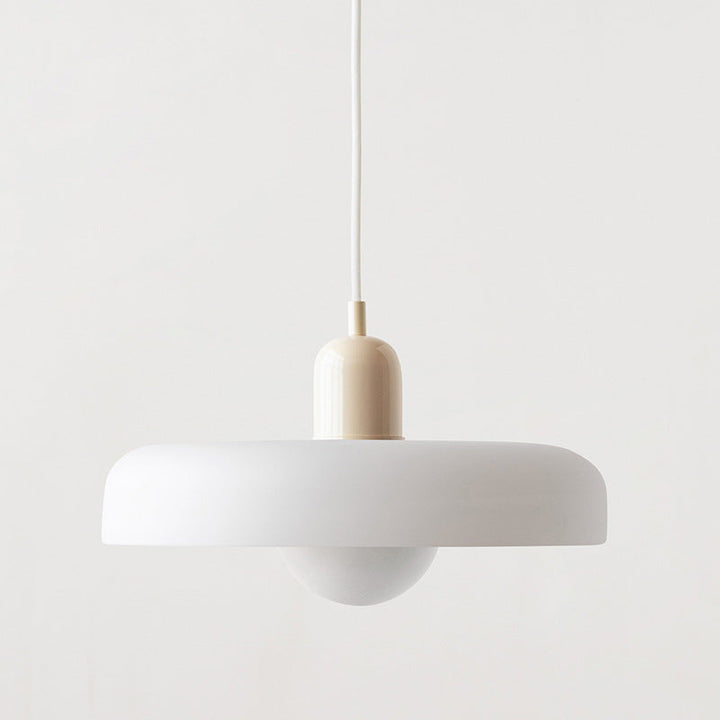 Suspension en métal et verre avec effet vitrail | Ø25/Ø35 cm, douille G9 | Suspension réglable | Aspect cristal