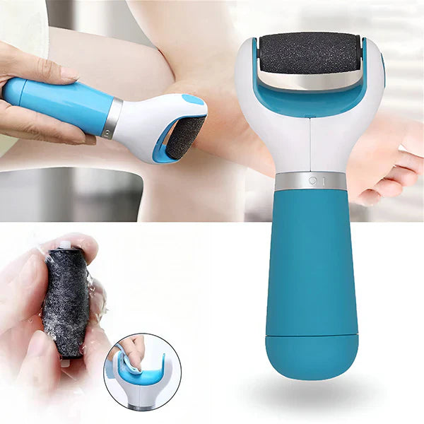 Lima elettrica per piedi | Rimuovi calli | Pedicure delicata con microgranuli | Ricaricabile e delicata sulla pelle