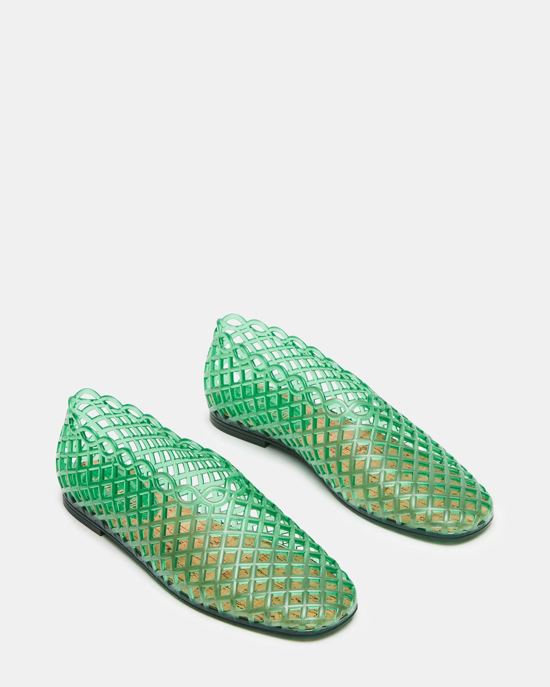 Damen Jelly-Cage Slipper mit eckiger Zehe | Luftiges Design &amp; flache Sohle für Alltag | StilSchritt